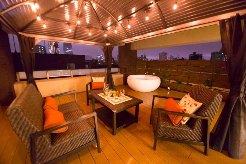 Apartmán Oshiage Sky View Terrace Penthouse Prefektura Tokio Exteriér fotografie
