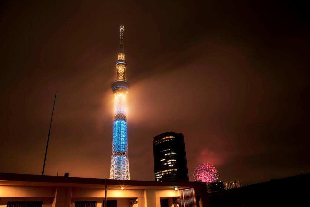 Apartmán Oshiage Sky View Terrace Penthouse Prefektura Tokio Exteriér fotografie