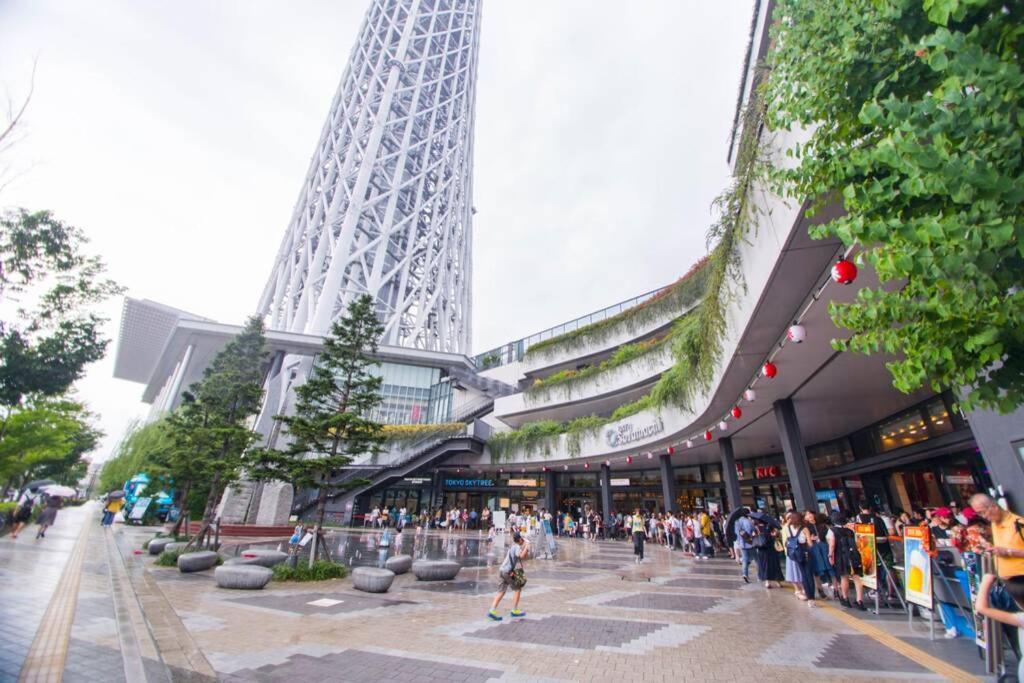 Apartmán Oshiage Sky View Terrace Penthouse Prefektura Tokio Exteriér fotografie
