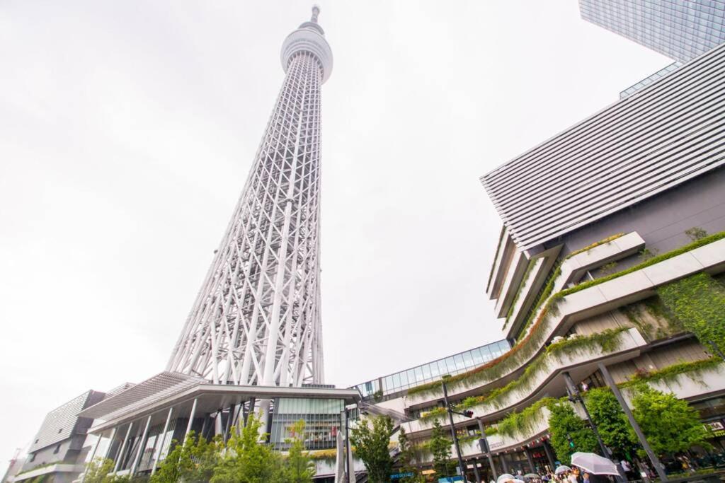 Apartmán Oshiage Sky View Terrace Penthouse Prefektura Tokio Exteriér fotografie