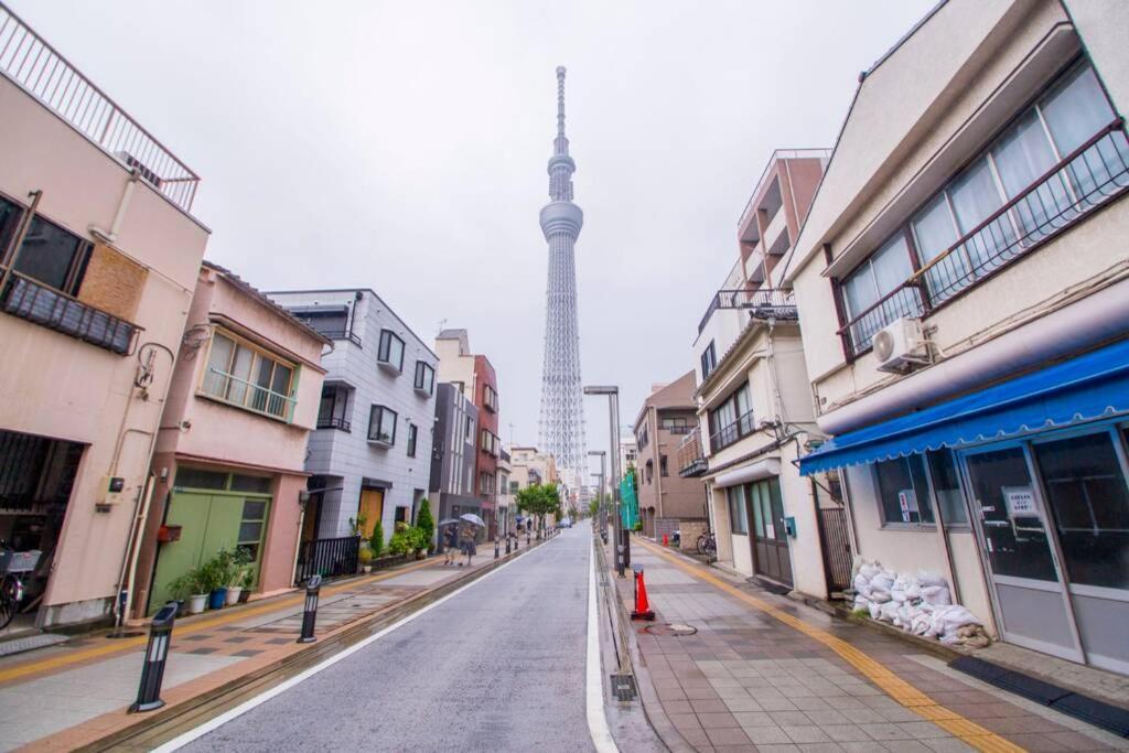 Apartmán Oshiage Sky View Terrace Penthouse Prefektura Tokio Exteriér fotografie